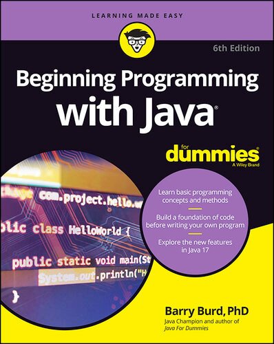 Beginning Programming with Java For Dummies free pdf book