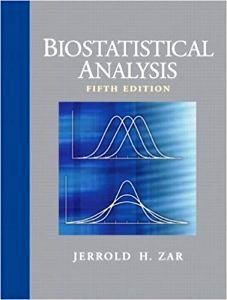 Biostatistical Analysis by Jerrold H. Zar free pdf book