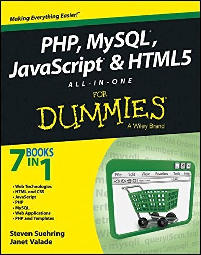 PHP, MySQL, JavaScript & HTML5 All-in-One For Dummies pdf
