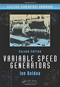 Download Electric Generators Handbook Variable Speed Generators Second Version by Ion Boldea PDF free 