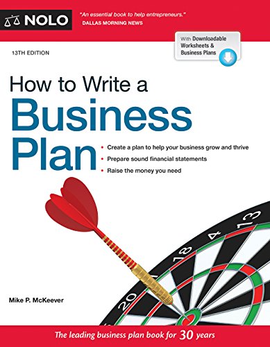 , How to Write a Business Plan 13th Edition